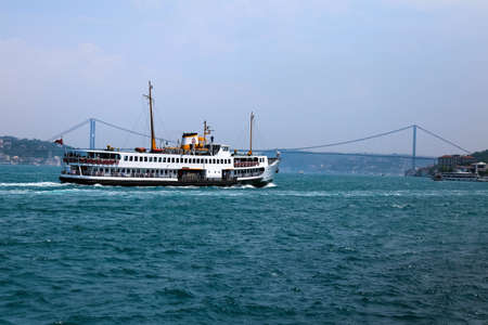 Bosphorus in Istanbul Turkeyの写真素材