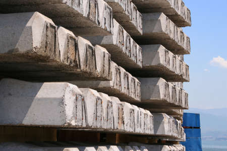 Concrete railway sleepers