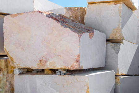 Marble blocksの写真素材