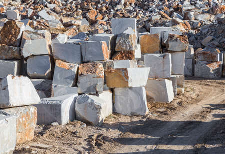 Marble blocksの写真素材