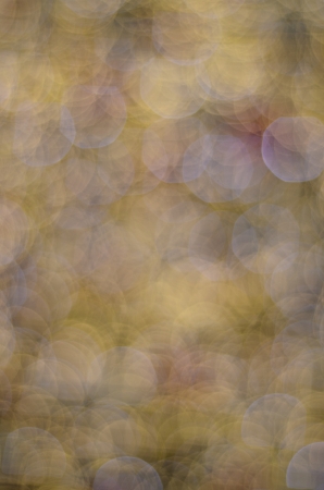 many glowing unscarbe yellow round lightsの写真素材