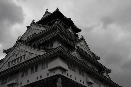 Osaka Castleのeditorial素材