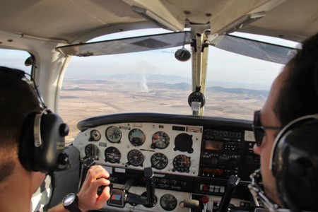 Pilot's view