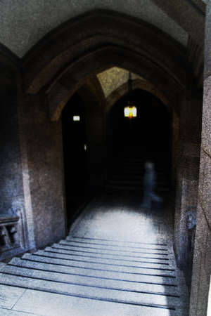 Silent hallの写真素材