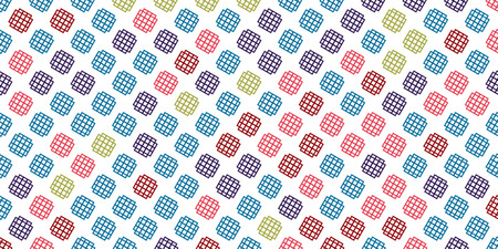 Creative abstract design, vector illustration from random repetitive rectangles