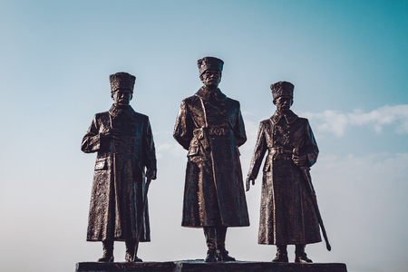 Polatli Duatepe monument  for the memory of the Turkish War of Independenceのeditorial素材