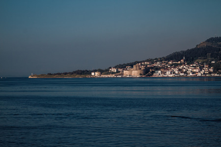 Coast at Kilitbahir, Gallipoli, Canakkaleのeditorial素材