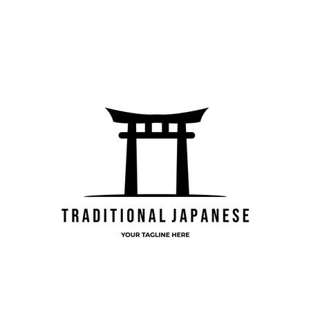 creative japanese symbol illustration vector illustration designのイラスト素材
