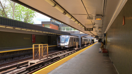 The Rosedale Subway Station in Toronto, Canada