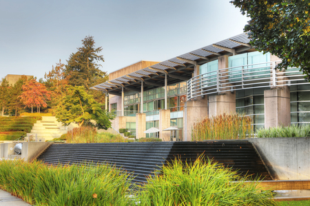 A View of City Hall in Richmond, Canadaのeditorial素材
