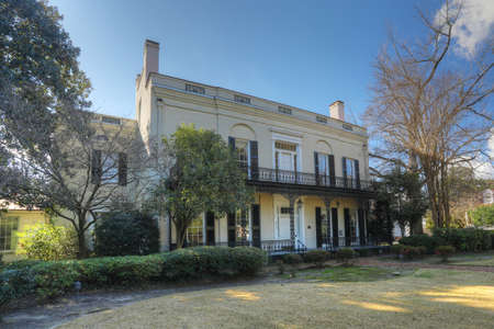 The Old Government House in Augusta, Georgia. Built in 1801, it was the original county courthouseのeditorial素材