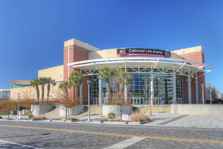 Colonial Arena in Columbia, South Carolinaのeditorial素材
