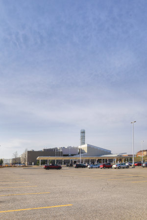 A Vertical of Elements Casino in Brantford, Ontario, Canadaのeditorial素材