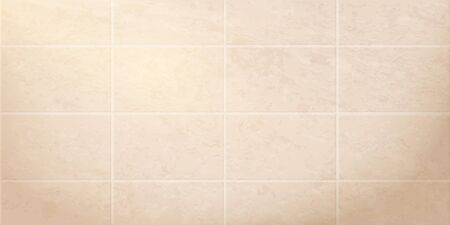 3D illustration of elegant light apricot tile background with soft sunlightのイラスト素材
