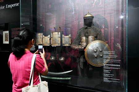 NEW DELHI, INDIA - JULY 24:  A view of Humayun Museum at Sunder Nursery,   on July 24, 2024 in New...
