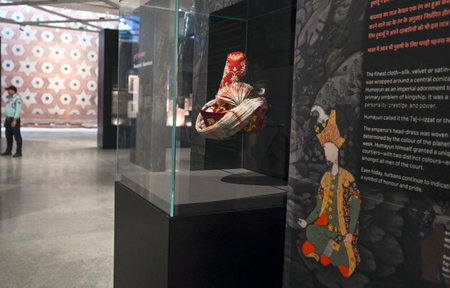 NEW DELHI, INDIA - JULY 24:  A view of Humayun Museum at Sunder Nursery,   on July 24, 2024 in New Delhi, India.  (Photo by Sanjeev Verma/Hindustan Times)のeditorial素材