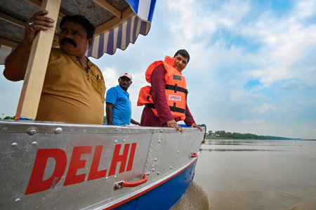NEW DELHI, INDIA - AUGUST 13: Delhis Irrigation and Flood Control Minister, Saurabh Bharadwaj...