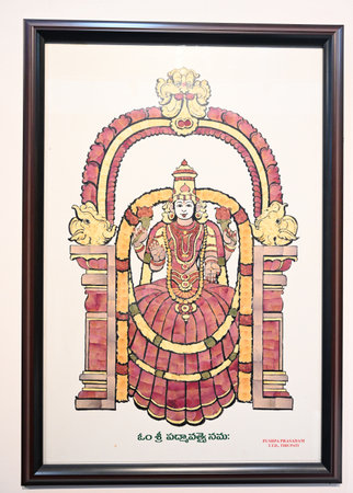 NEW DELHI, INDIA - SEPTEMBER 16: People visit and Looks Exhibition after Minister of Tourism, Culture and Development of North Eastern Region of India Gajendra Singh Shekhawat inauguration of exhibition of mementos presented to Prime Minister Narendra Modのeditorial素材