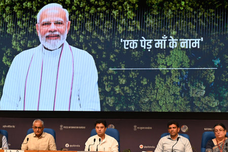 NEW DELHI INDIA SEPTEMBER 23 2024 Union Minister of Communications and Development of North Eastern...