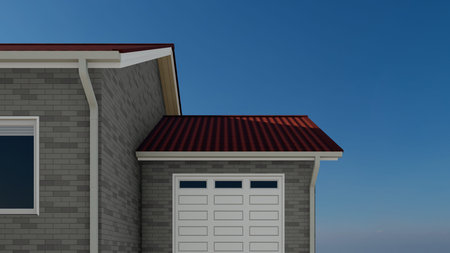 House with roofing