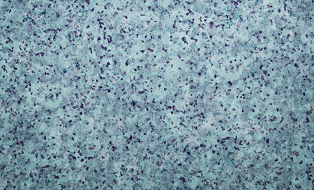 Terrazzo marble background in shades of blue