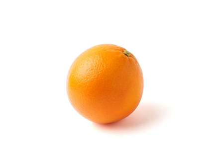 Orange fruit isolated on the white backgroundの写真素材