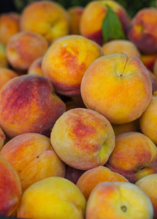 Peaches pattern texture fruit market peach background
