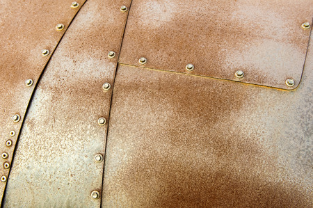 Ancient Cast Iron Door Backgroundの写真素材