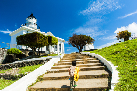 Lighthouse, kaohsiung, taiwanの写真素材
