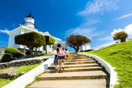 Lighthouse, kaohsiung, taiwanの写真素材