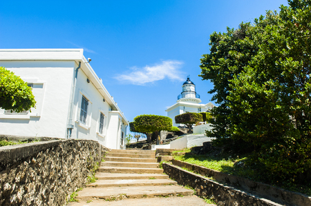 Lighthouse, kaohsiung, taiwanの写真素材