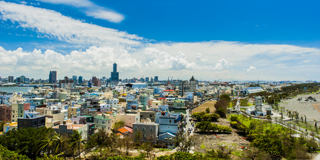 Taiwan's second largest city - Kaohsiungの写真素材