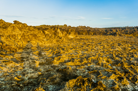 Beautiful natural landscape coast rocks and skyの写真素材