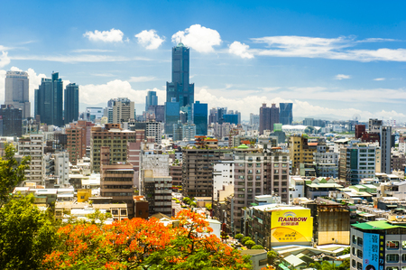 view of the city in Kaohsiung - Taiwanのeditorial素材