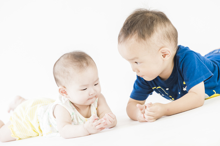 happy kidsの写真素材