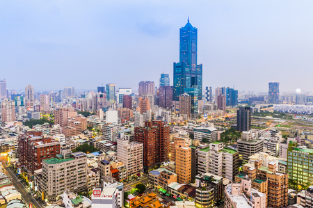view of the city in Kaohsiung - Taiwanのeditorial素材