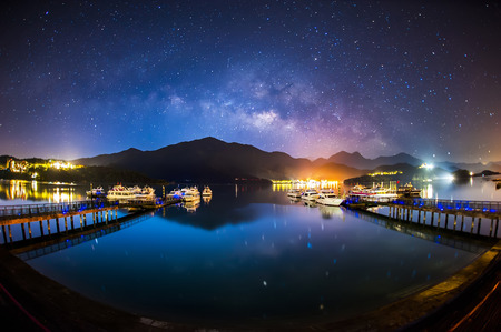Sun Moon Lake, Nantou, Taiwanのeditorial素材