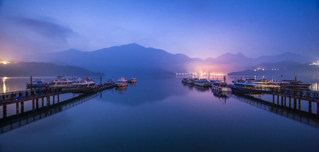 Sun Moon Lake, Nantou, Taiwanのeditorial素材
