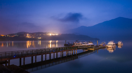 Sun Moon Lake, Nantou, Taiwanのeditorial素材