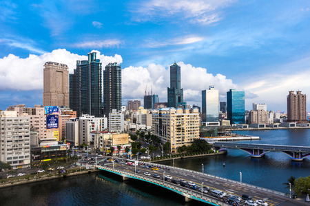 KAOHSIUNG, TAIWAN, MAY 01 2016: Southern located in Taiwan, is a port city, has developed rapidly in recent years, many foreign visitors have come to play in Kaohsiung.のeditorial素材