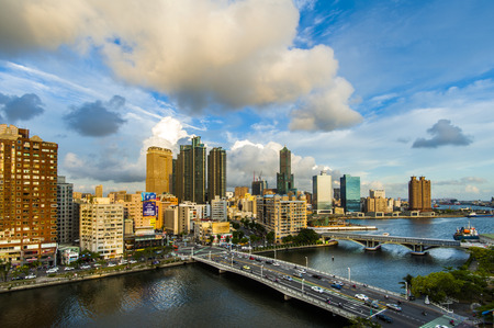 KAOHSIUNG, TAIWAN, MAY 01 2016: Southern located in Taiwan, is a port city, has developed rapidly in recent years, many foreign visitors have come to play in Kaohsiung.のeditorial素材