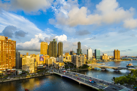 KAOHSIUNG, TAIWAN, MAY 01 2016: Southern located in Taiwan, is a port city, has developed rapidly in recent years, many foreign visitors have come to play in Kaohsiung.のeditorial素材