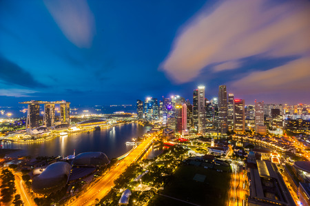 Nice Singapore Viewのeditorial素材