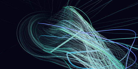 abstract line designの写真素材