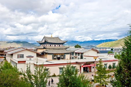 shangri-la ancient town,chinaのeditorial素材