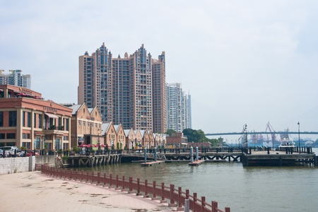 Modern Chinese residential,Guangzhou Chinaのeditorial素材