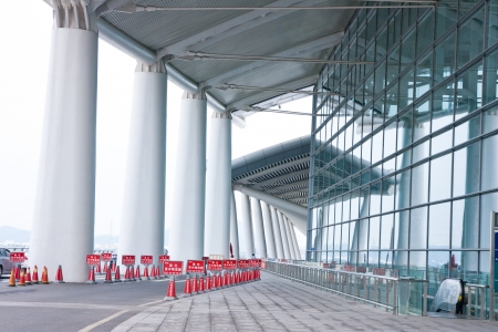Guangzhou South Railway Station for high-speed trains, Is a large modern railway station,serves 200000 passengers per day,GUANGZHOU CHINAのeditorial素材