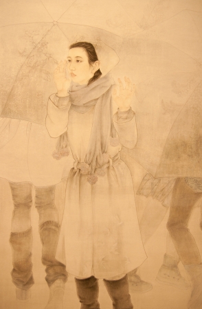 Student work of art on Guangzhou academy of fine arts Graduation Exhibition on May 27, 2012 in Guangzhou  This is China focus on one of the College of Art,Founded in 1953 のeditorial素材