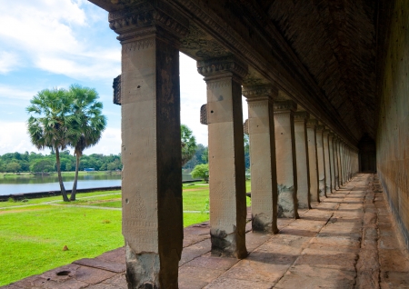 Angkor wat,siem reap ,Cambodiaの写真素材