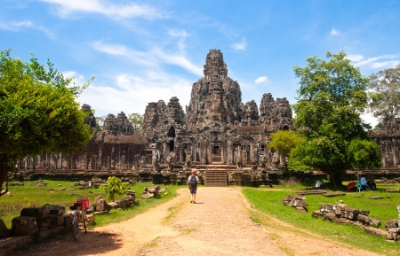 bayon,siem reap ,Cambodiaのeditorial素材